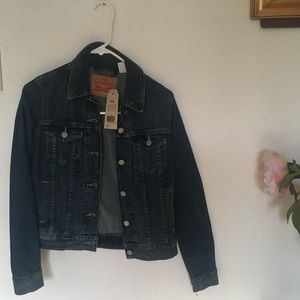 NEW WITH TAGS Levi's Trucker Jean Jacket XS